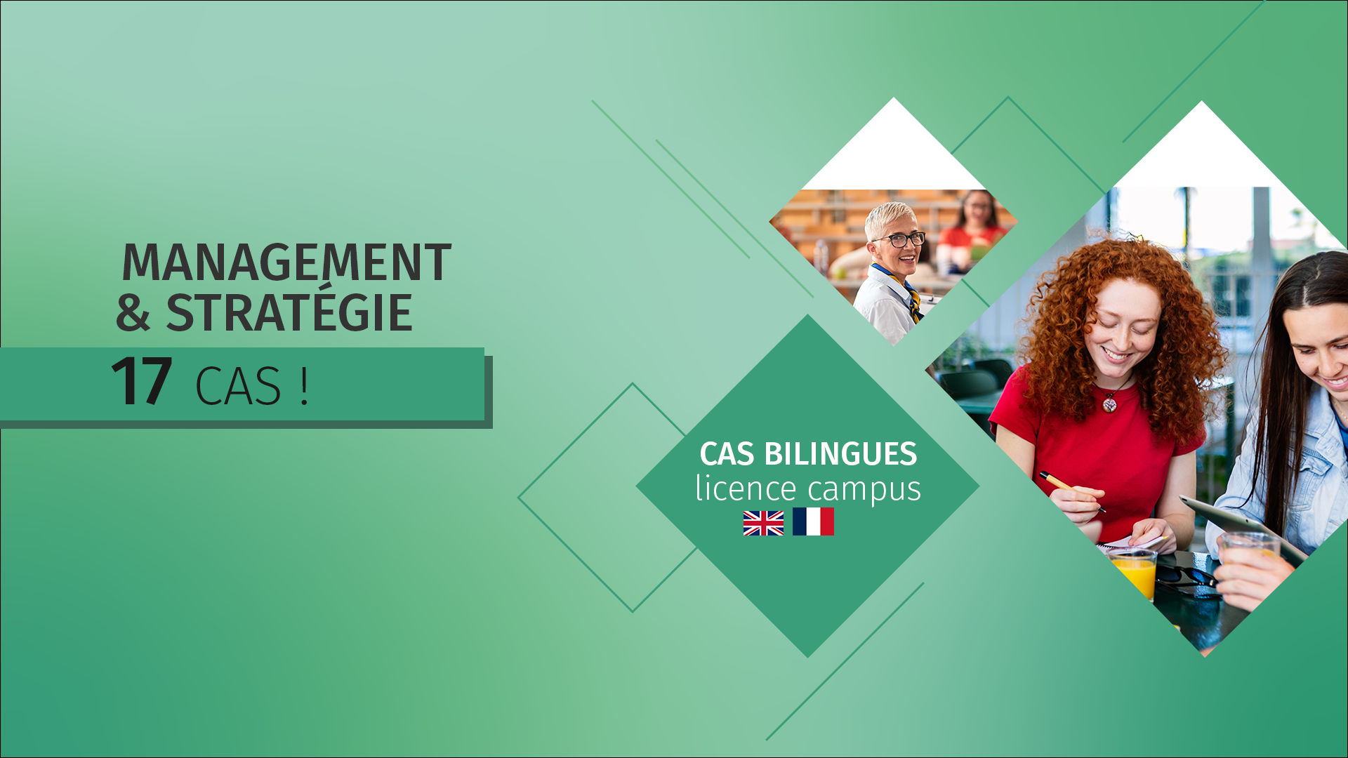 17 cas en management et strategie