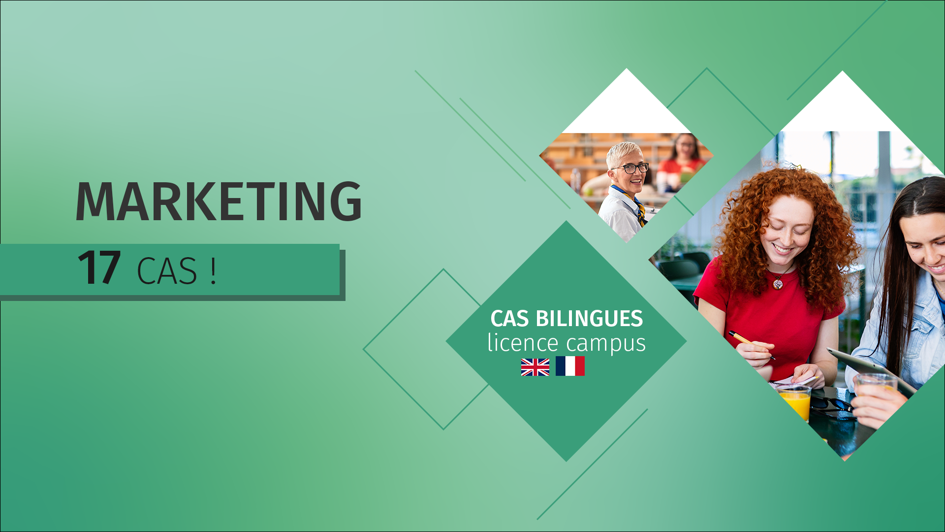 17 cas en marketing