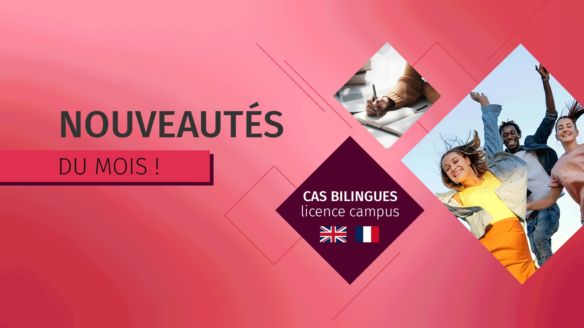 Nouveautes du mois